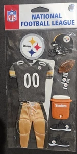 National Football League Genuine Merchandise Sticker Collage Pittsburg Steelers - Picture 1 of 2