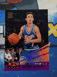 1993-94 Topps Stadium Club Beam Team Bobby Hurley Karte #20 Sacramento King SAUBER - Bild 1 von 2