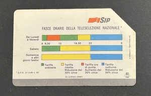 TIME SLOTS phone card L. 5000 Mn 31.12.89 Golden Catalog 11 Used - Picture 1 of 2
