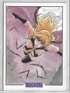 Draculina UNHOLY Dynamite Sketch Card by Bistek SFC - Picture 1 of 2