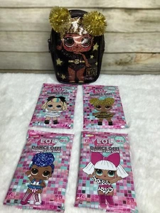 L.O.L. Mini mochila Surprise 5""x 3 1/2"" y tarjetas coleccionables x4 - Imagen 1 de 4