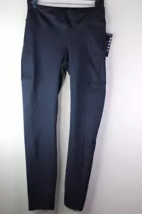 Avia Girls Cargo Black Leggings Black Soot XXL (18) - Picture 1 of 5