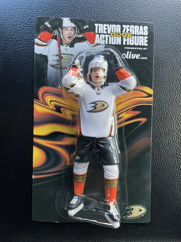 Anaheim Ducks Trevor Zegras Action Figure Collectible Cover