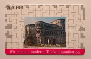 Tarjeta de Teléfono Telefonwertkarte Mapas 6DM Porta Nigra Trier Telekom - Imagen 1 de 2