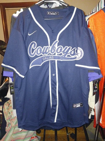Dallas Cowboys Men's Baseball Jersey Size Xl Cover