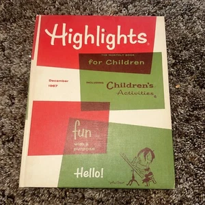 HIGHLIGHTS FOR CHILDREN December 1967 Hardback Volume 22 Number 10 - Picture 1 of 9