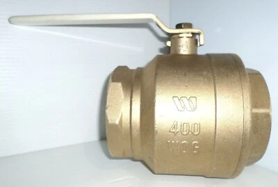⭐NEW⭐ 4" WATTS LF FBV-3C BRONZE/BRASS FULL PORT BALL VALVE 400WOG - Image 1 of 4