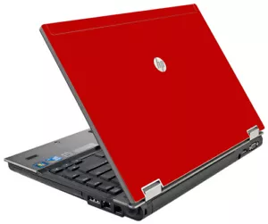 RED Vinyl Lid Skin Cover Decal fits HP Elitebook 8540W 8540P Laptop - Picture 1 of 1