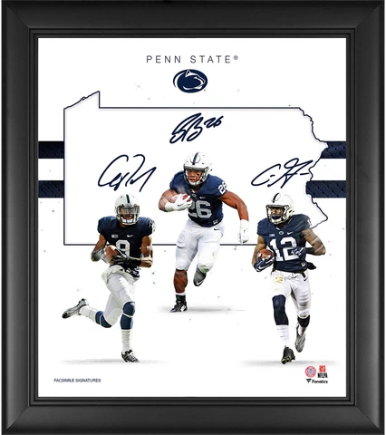Penn State Nittany Lions Framed 15x17 Franchise Foundations Collage Cover