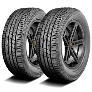 2 Tires Continental CrossContact LX Sport 245/60R18 105H XL AS A/S All Season