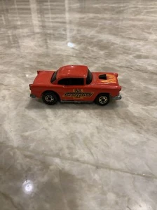 1982 Hot Wheels '55 Chevy Fever Red Hot Rod Car Hong Kong - Picture 1 of 5