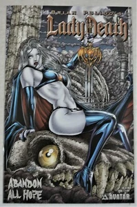 Lady Death Abandon All Hope #1/2 APR 2005 Juan Jose Ryp Avatar casi nuevo - Imagen 1 de 5
