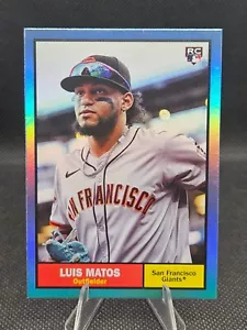 LUIS MATOS /25 - Blue Foilboard Topps Archive 2024 #37 - Picture 1 of 2