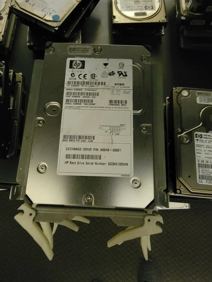 HP A-series 9000 A6948A A6948-69001 36GB 15K U320 80PIN SCSI HDD Hard Disk Drive - Image 1 of 1