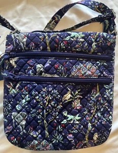 Vera Bradley harry Potter Forbidden Forest Triple Zip Hipster Bag Purse In Hand - Picture 1 of 7