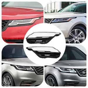 1 par de cubiertas de lente transparentes para Range Rover Velar 2017-2024 izquierda y derecha - Imagen 1 de 24