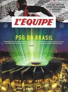 L'EQUIPE MAGAZINE n°1847 09/12/2017 PSG do Brasil_Neymar_Nene_Gaitlin_Gauchos - Imagen 1 de 1