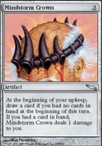 4 Mindstorm Crown ~ Near Mint Mirrodin 4x x4 Playset MTG Magic Artifact Card Ult - Image 1 of 1