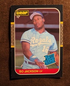 1987 Leaf Bo Jackson Rated Rookie #35 NR-MT