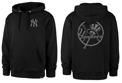 ’47 MLB New York Yankees NY Hoody Helix Backer LC schwarz Kaputzenpullover Sweater