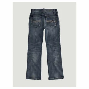Jean ajustado 42JWXCA Wrangler para niños (1T-7) 20X corte bota vintage - Cayuse NUEVO - Imagen 1 de 1