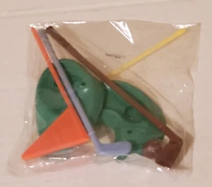 New Golf Cake Topper Flags Clubs Golfing Set Golfer Birthday Party Decoration - Picture 1 of 1