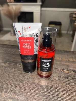 Bath & Body Works EMILY IN PARIS - Paris Amour - Mist & Body Cream 2.5 Oz Each - Image 1 of 2