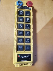 Fomotech Alpha 600 12 Button Replacement Radio Control Transmitter 612E-1 433mhz - Picture 1 of 6