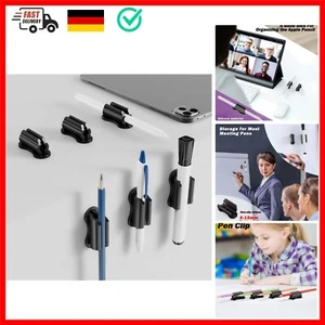 6 Stück stifthalter selbstklebend, Silikon Pen Holder Clip Selbstklebend Stif... - Bild 1 von 8