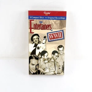 The Entertainers of WWII Original Recordings 4 CDs Retro 40s - Picture 1 of 7