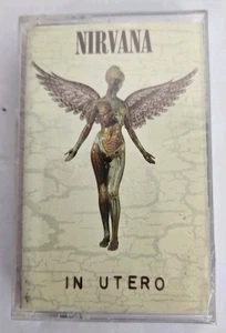 Nirvana In Utero Cassette, Geffen Records 1993 New And Sealed  - Picture 1 of 7