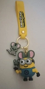 Disfraz de Minions en Ratón PVC Retro 3D Llavero Dispicable Me - Imagen 1 de 2