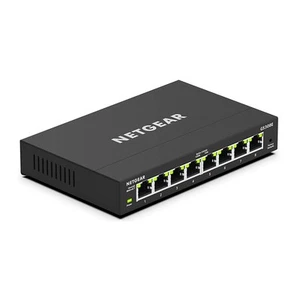 NETGEAR 8-Port Gigabit Ethernet Plus Switch (GS308E) - Desktop or Wall Mount, Ho - Afbeelding 1 van 6