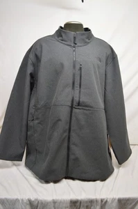 NEW The North Face Men’s Apex Bionic 3 Softshell Jacket Dark Grey Heather 5XL - Picture 1 of 12