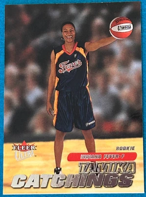TAMIKA CATCHINGS Rookie 2001 Fleer Ultra #127 Near Mint to Mint - Image 1 of 2