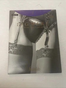 Top Fredericks Of Hollywood Colección Medias Vieira Encaje Talla Mediana Negro - Imagen 1 de 6