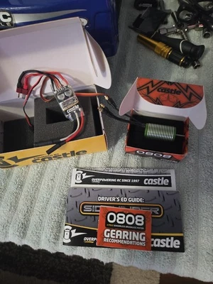 Castle Creations Sidewinder Micro 2 1/18 Scale SportBrushless Motor Combo 8200kv - Image 1 of 4