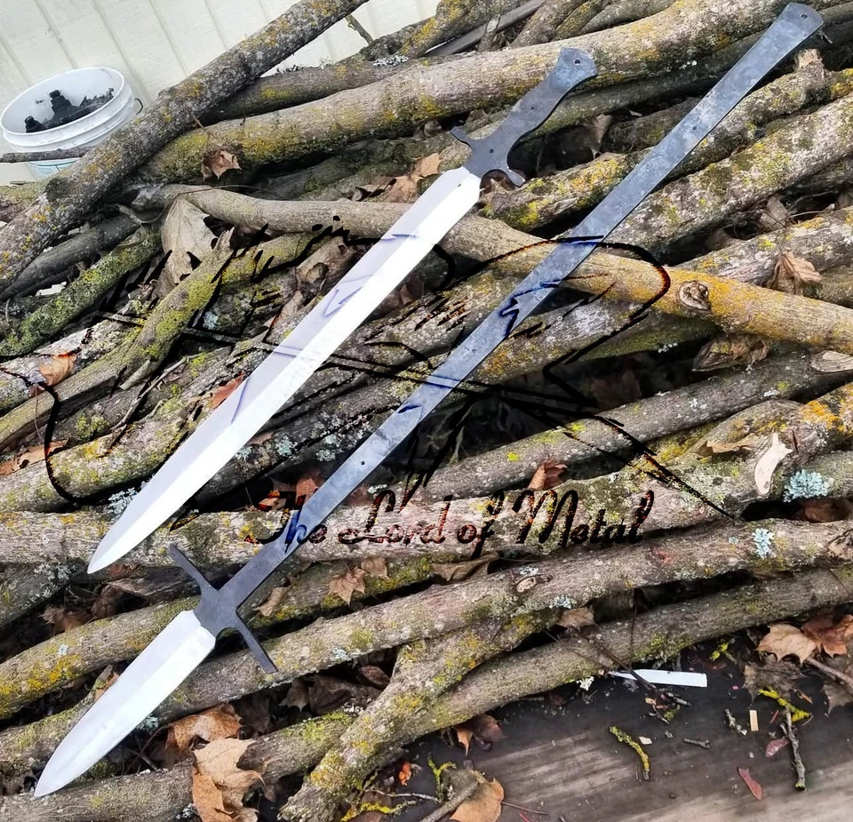 UBR CUSTOM HANDMADE HIGH CARBON STEEL BLANK BLADES FOR SPEAR SWORD MAKING - Image 1 of 1