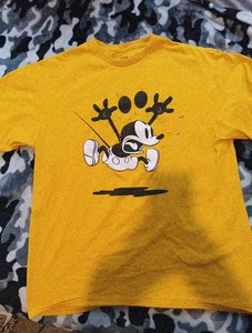 Disney Mickey Mouse T-Shirt aus Baumwolle mit Grafikdruck Erwachsene Größe L - Bild 1 von 3
