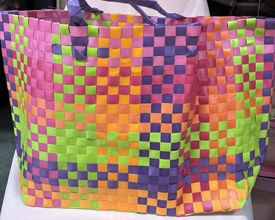 Bolso de Belleza de Verano Avon Bolso de Mano Tamaño Grande Vacaciones Playa Natación Bolso de Noche - Nuevo Foto 1 de 4