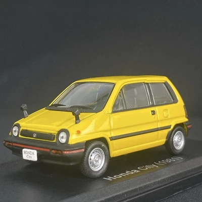 Norev Honda City 1981 1/43 Scale Box Mini Car Display Diecast vol 63 - Image 1 of 4