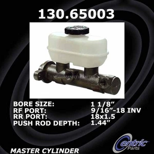 Centric Brake Master Cylinder For Ford E-250 E-350 Econoline Club Wagon - Picture 1 of 3