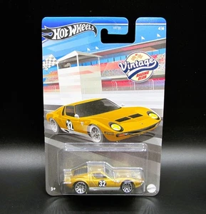 Hot Wheels Vintage RACING CLUB, 1971 LAMBORGHINI MIURA SV, gold, 2023 - Bild 1 von 2