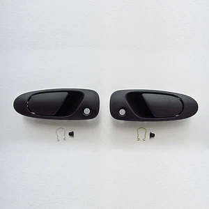 92-95 Honda Civic 2 door set Pair front outer door handle outside exterior EG EH - Picture 1 of 2