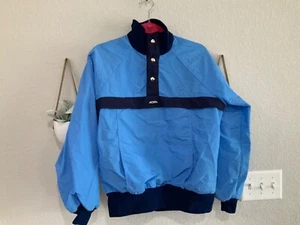 Altra Men Jacket Blue Small Pullover Shell Side Windbreaker USA Boulder, CO - Picture 1 of 3