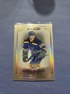 2019-20 UPPER DECK STATURE AUTOGRAPHS #121 MACKENZIE MACEACHERN #199 - Image 1 of 2