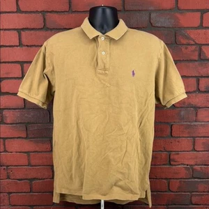 Polo homme marron Polo by Ralph Lauren XL - Photo 1/6