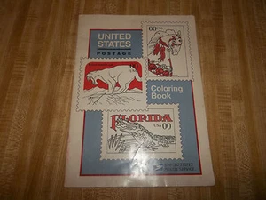 United States Postage Coloring Book VTG 1994  - Picture 1 of 9