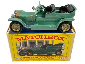 Lesney Matchbox 1907 Rolls-Royce Silver Ghost, Models Of Yesteryear Y-15 Box§ - Picture 1 of 6