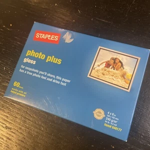 FOTO GRAPAS PLUS BRILLO NUEVAS, 60 Hojas, 4" x 6" - Imagen 1 de 5